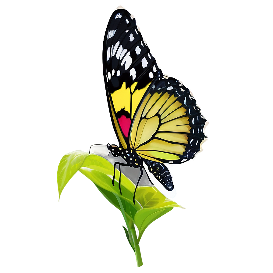 Butterfly In Nature Png 3 PNG