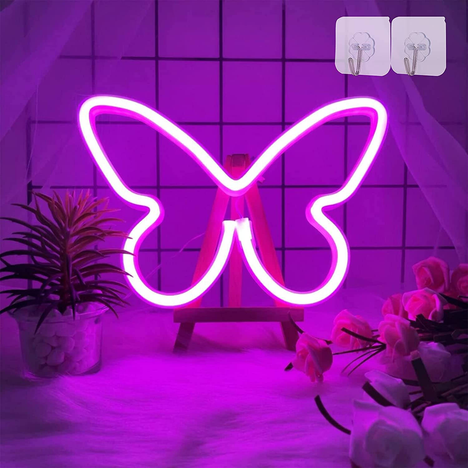 Butterfly Led Light Wallpaper