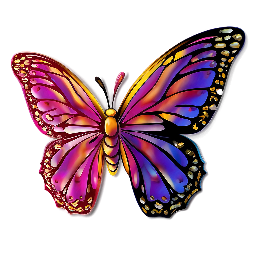 Download Butterfly Outline Design Png Fih92 | Wallpapers.com