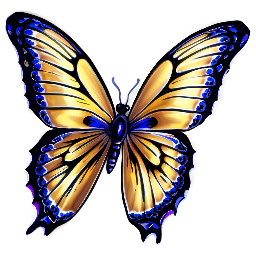 Butterfly Outline Drawing Png 39 PNG