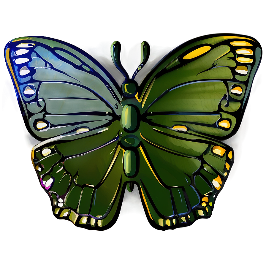 Download Butterfly Outline Transparent Png 20 