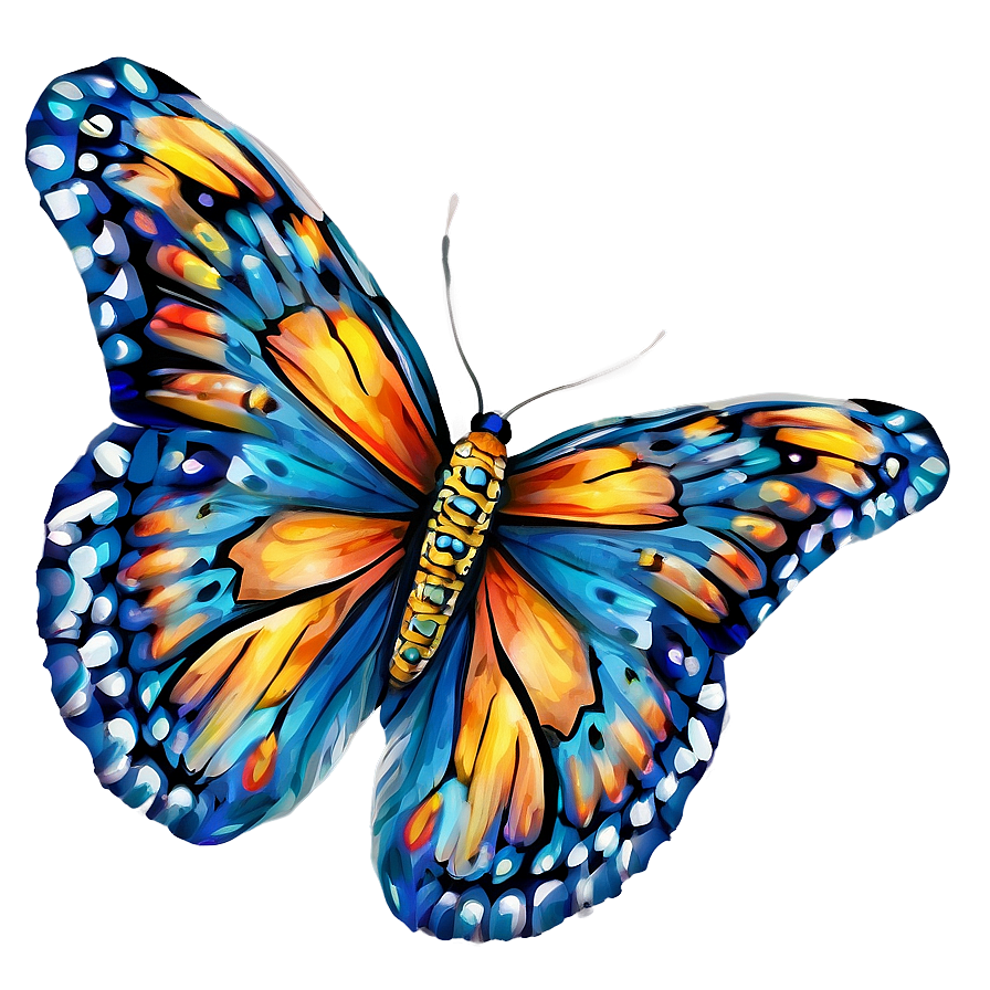 Butterfly Pattern Texture Png Ayn72 PNG