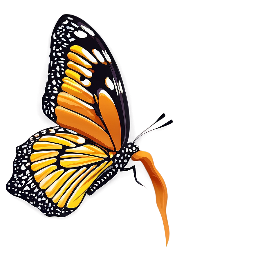 Butterfly Silhouette Outline Png Pxy35 PNG