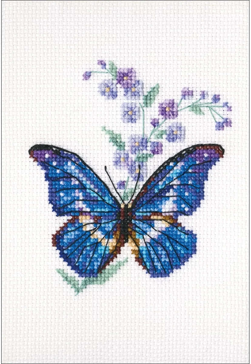 Add a Stylish Touch with a Butterfly Stitch! Wallpaper