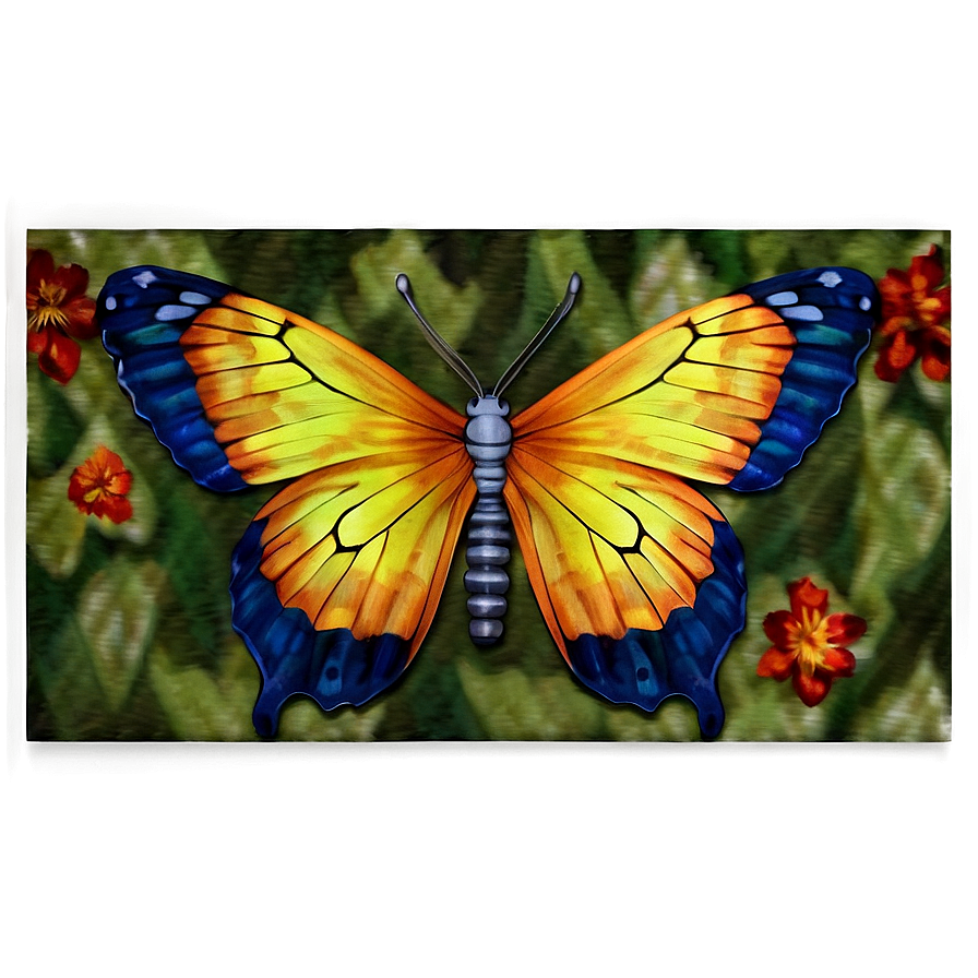 Butterfly Tapestry Png Bjs36 PNG