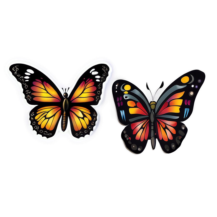 Butterfly Tattoo Png 79 PNG