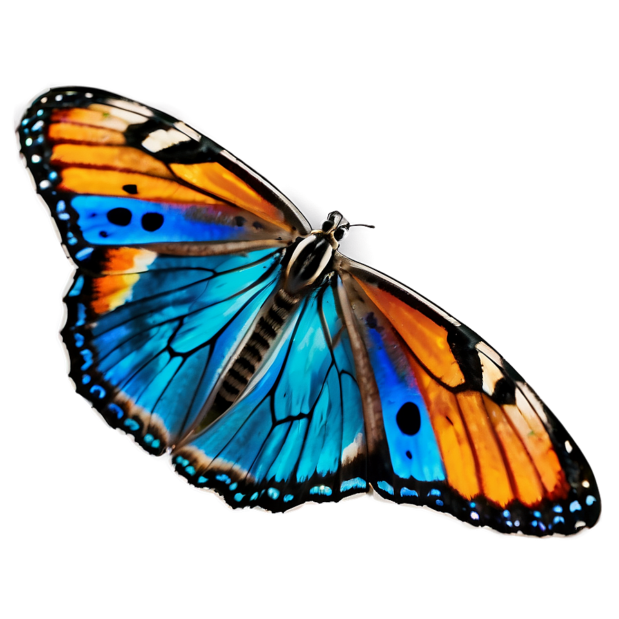 Butterfly Wing Detail Png 04292024 PNG