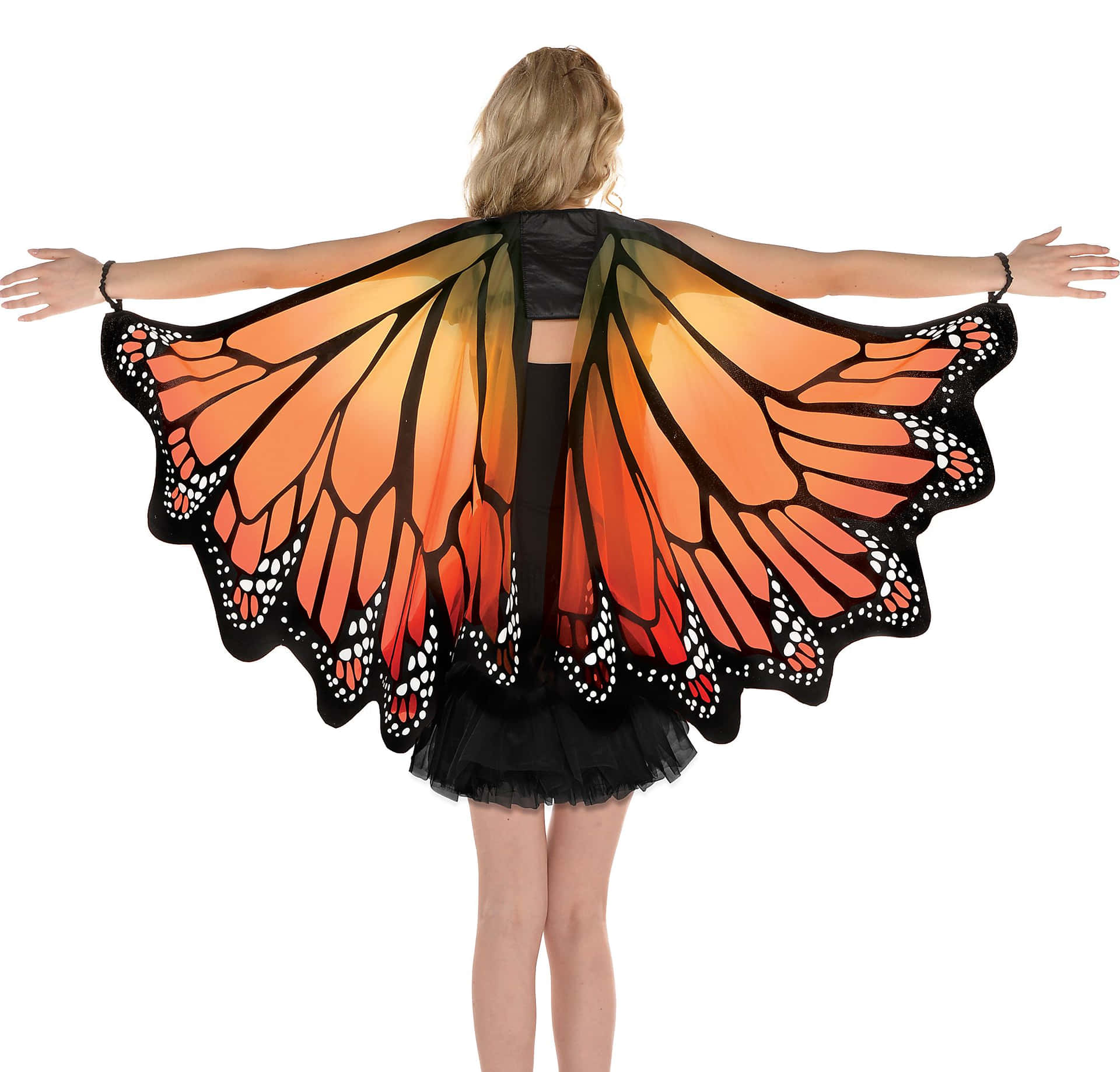 Flutter in style wearing this delightful butterfly wing dress Wallpaper