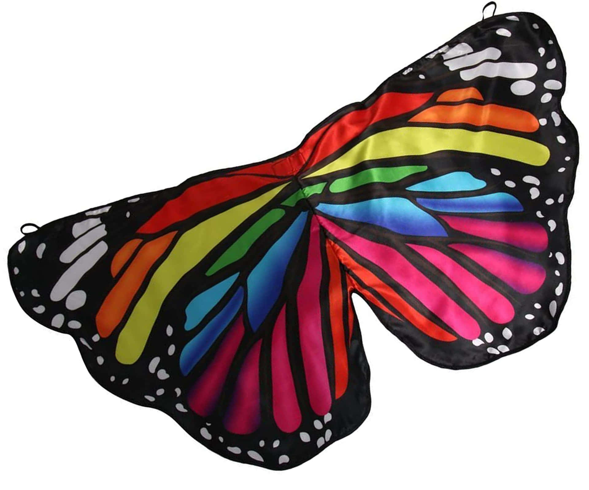 Spectacular Magenta Butterfly Wing Dress Wallpaper