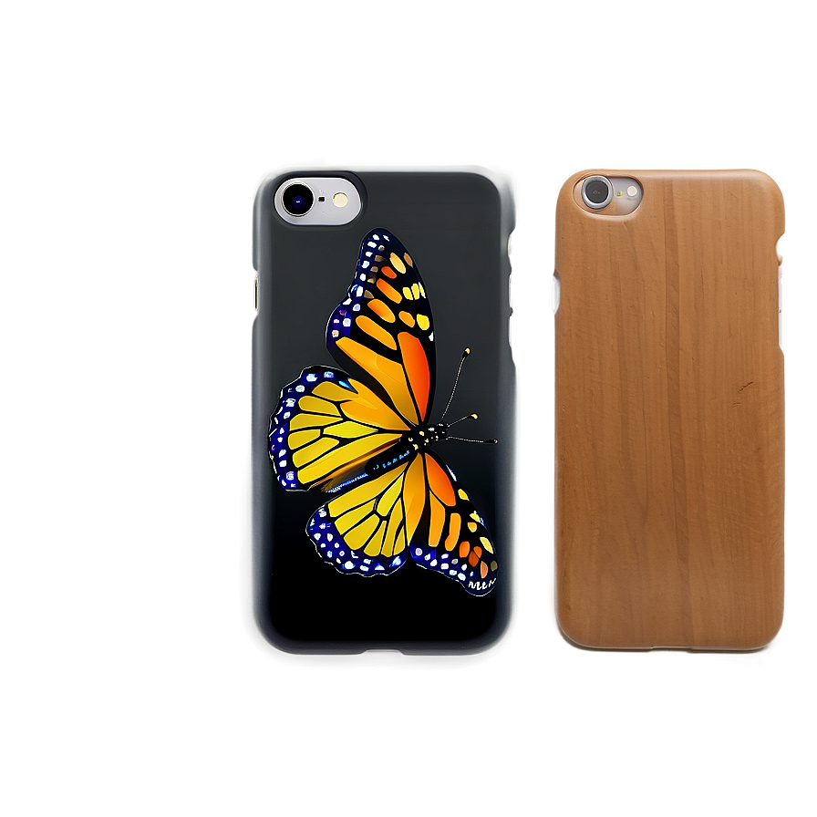 Butterfly Wing Phone Case Png Iea PNG