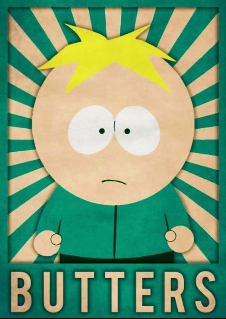 Butters South Park Character Poster Wallpaper