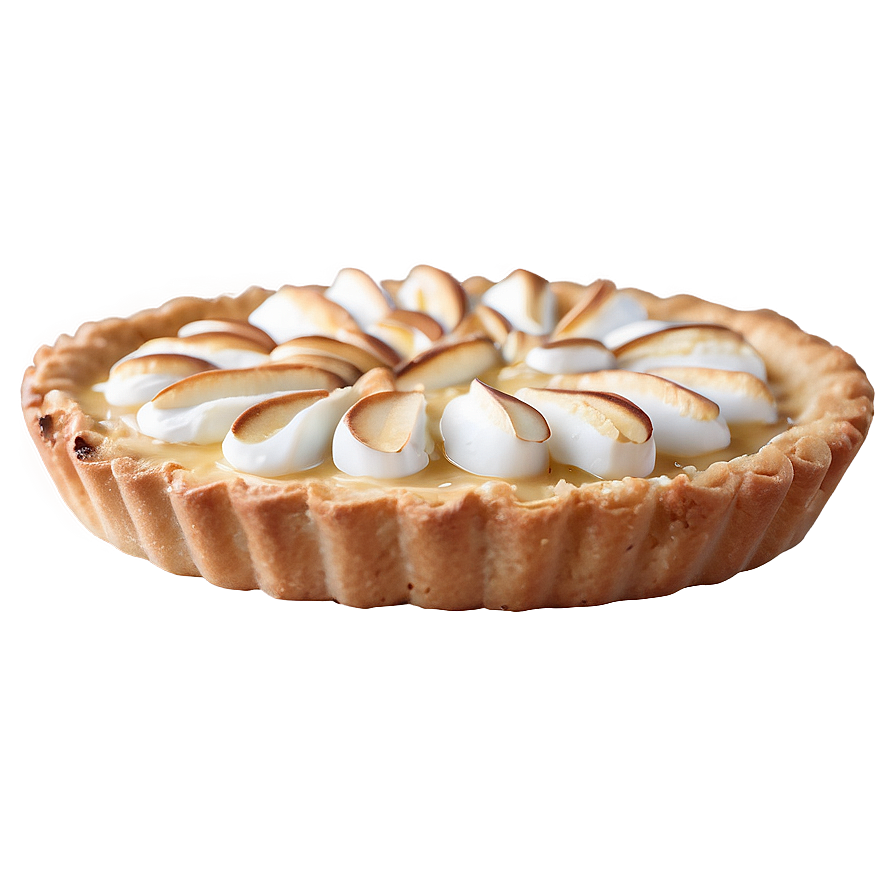 Buttery Almond Tart Pie Png 21 PNG