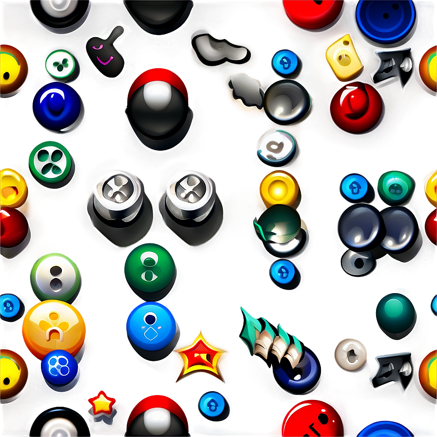 Buttons D PNG
