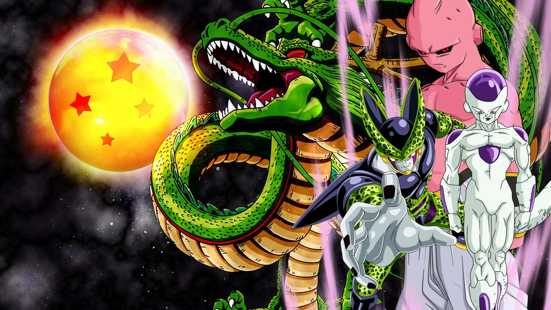 Buu Brings Fun and Excitement to Life Wallpaper