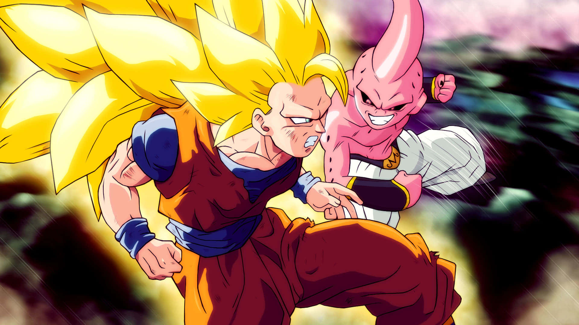 Embrace your playful side with Buu! Wallpaper