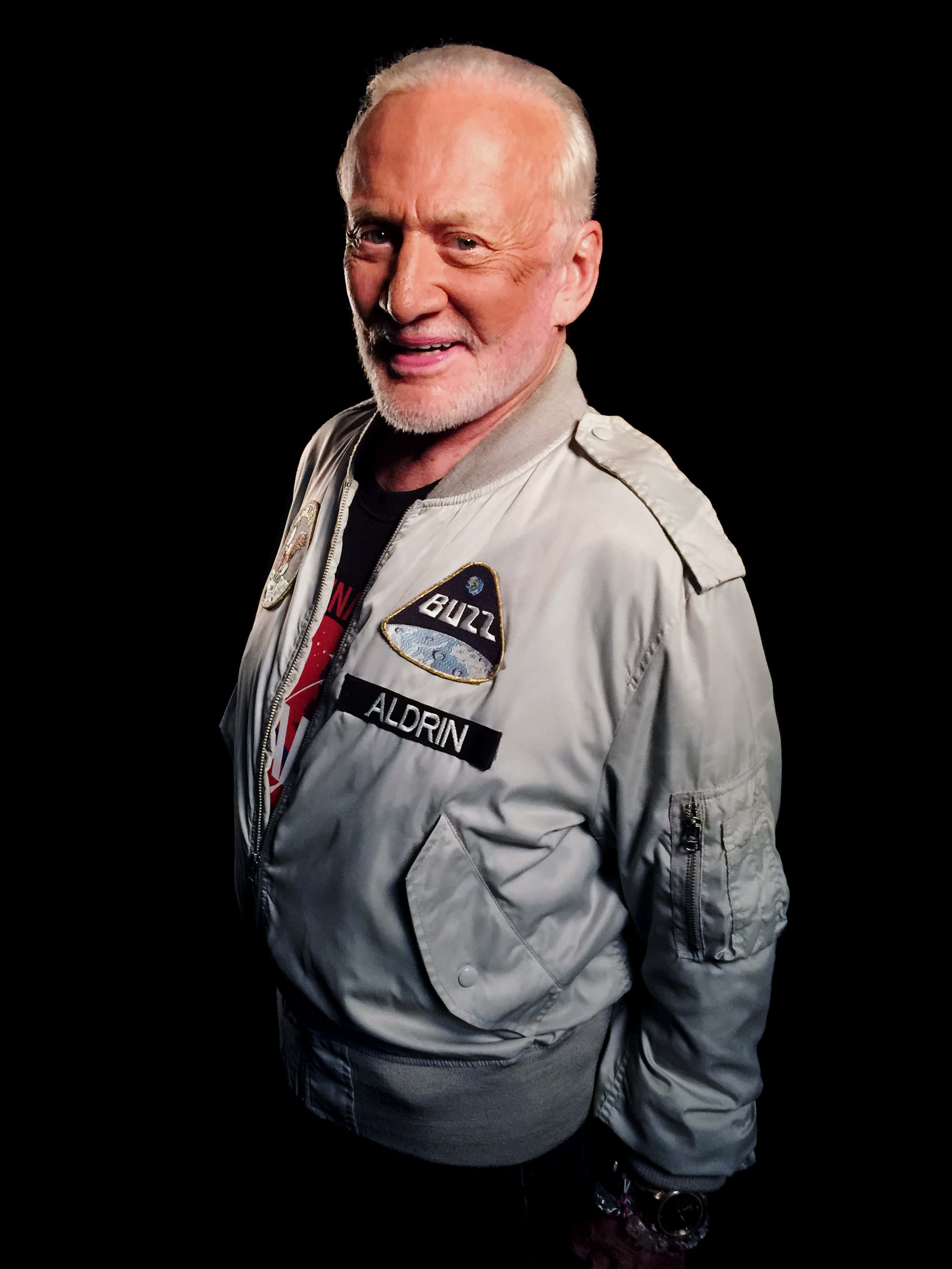 Buzz Aldrin - An Icon Of Space Exploration Wallpaper