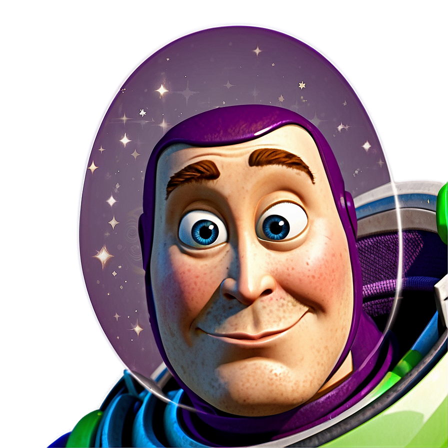 Buzz Lightyear Face Close-up Png 05232024 PNG