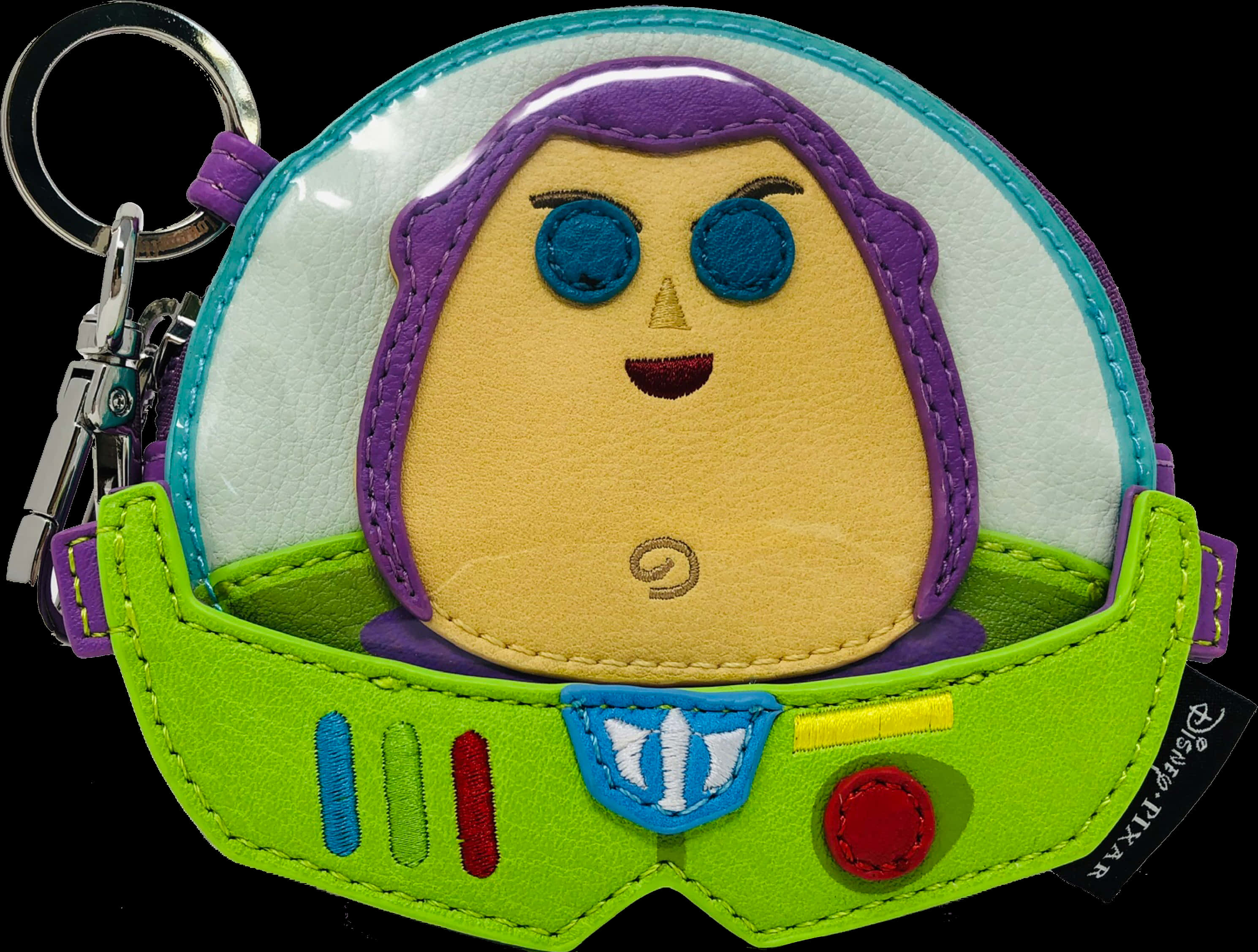 Buzz Lightyear Inspired Keychain PNG