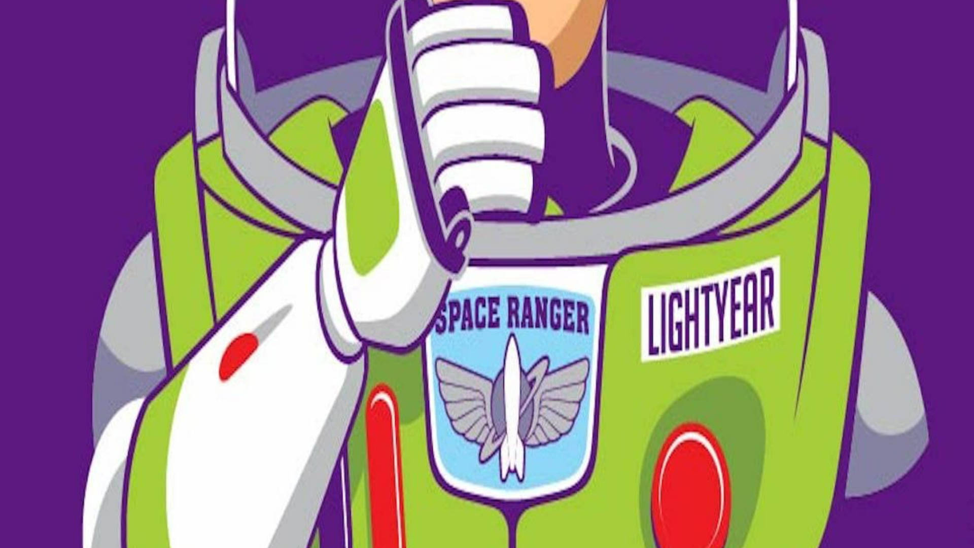 Buzz Lightyear af Star Command Ranger Suit tapet Wallpaper