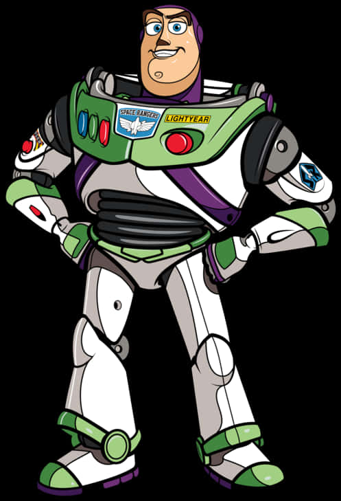 Download Buzz Lightyear Standing Pose | Wallpapers.com