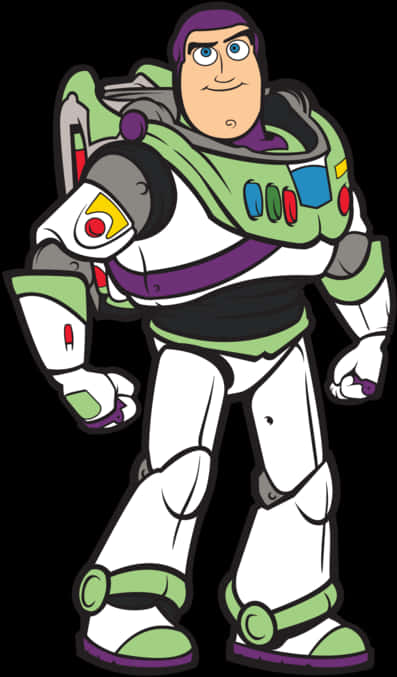 Download Buzz Lightyear Standing Pose | Wallpapers.com