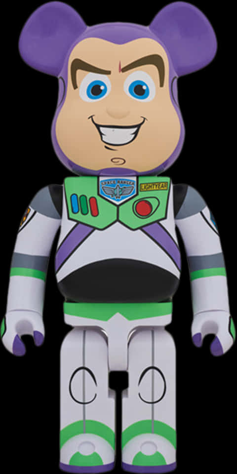 Buzz Lightyear Toy Figure PNG