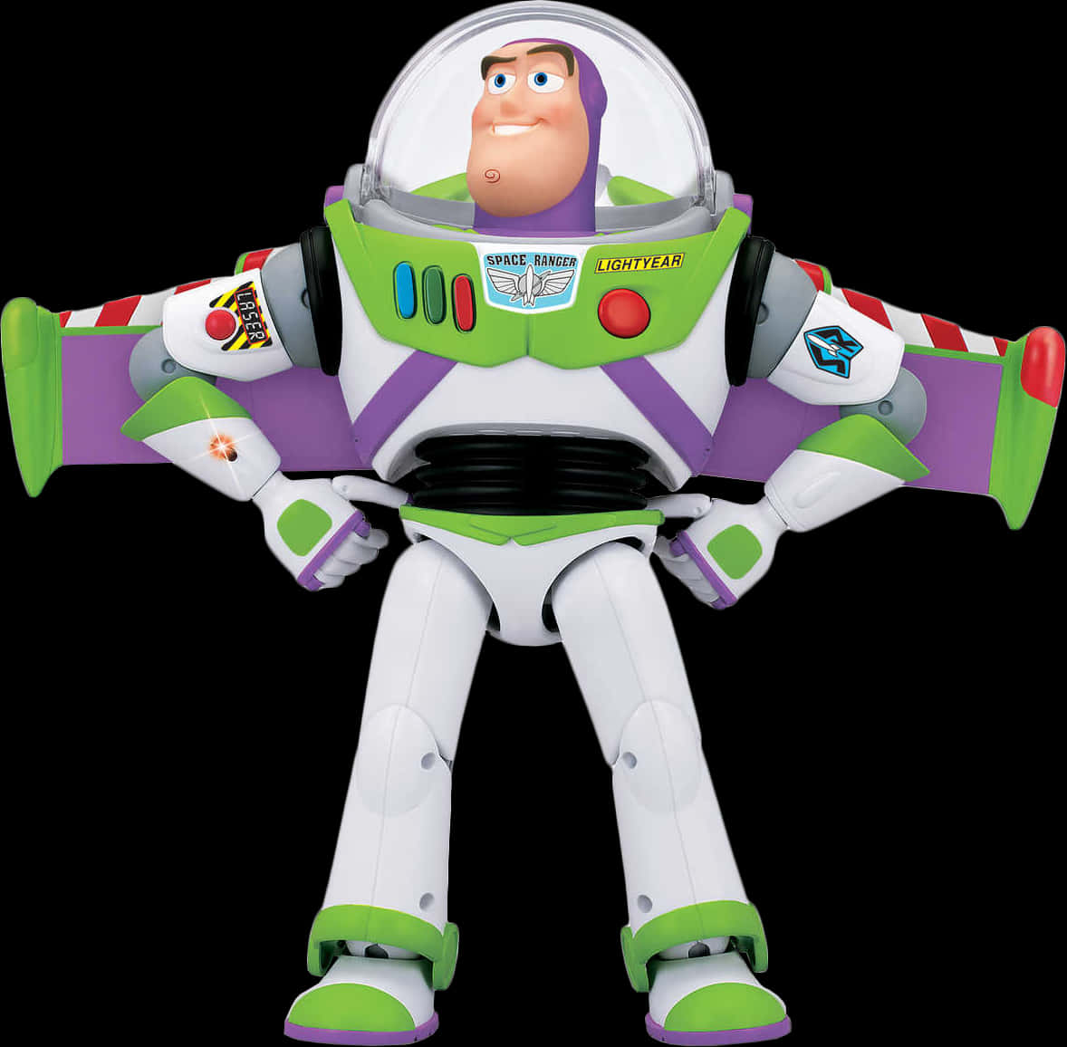 Buzz Lightyear Toy Pose PNG
