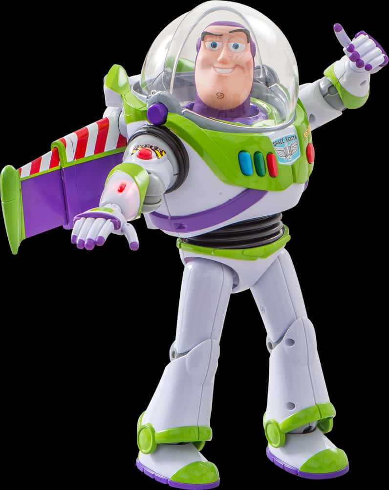 Download Buzz Lightyear Toy Pose | Wallpapers.com