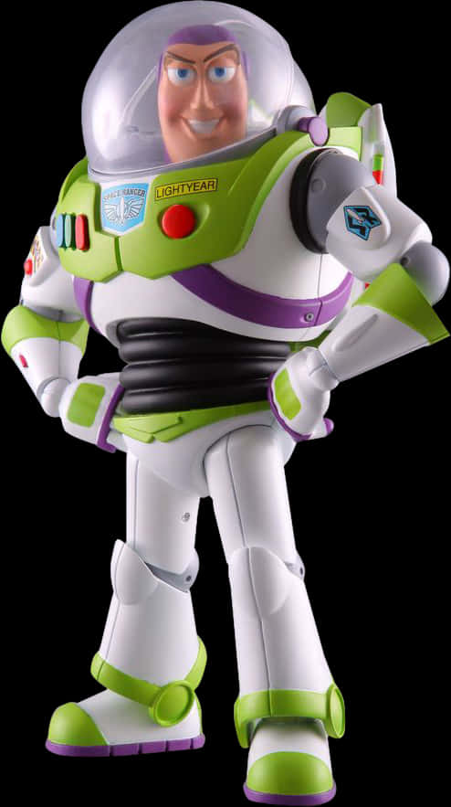 Buzz Lightyear Toy Pose PNG