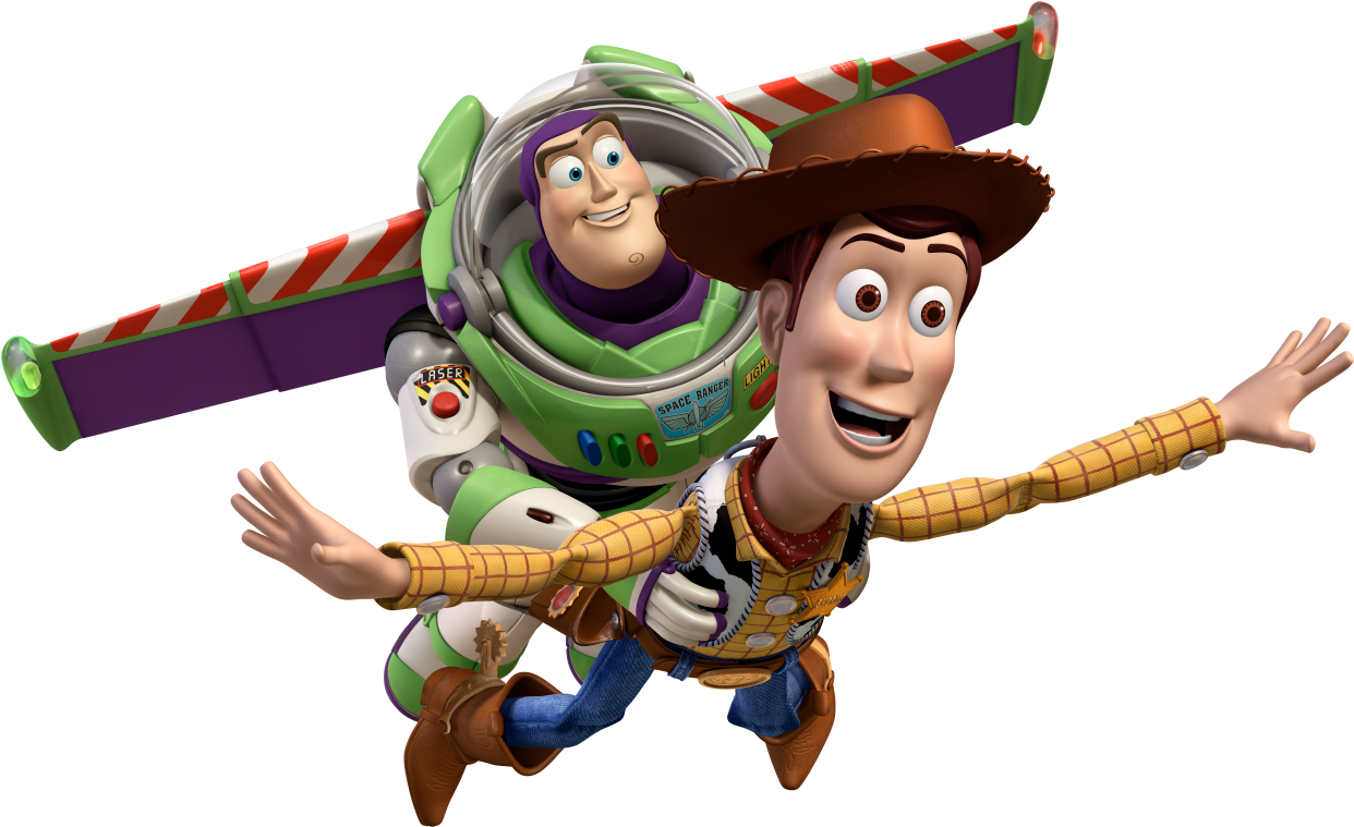 Buzzand Woody Toy Adventure PNG
