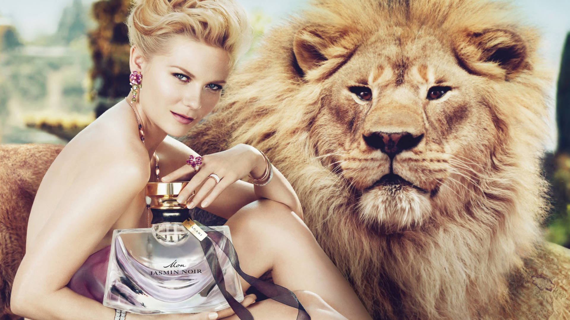 Bvlgari Lion Perfume Wallpaper