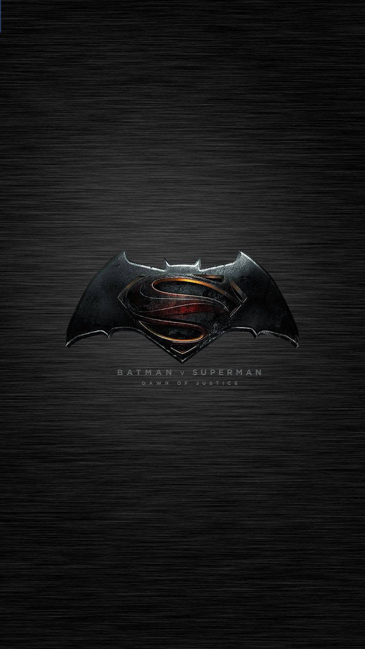 Bvs Dark Batman Superman Symbol Iphone