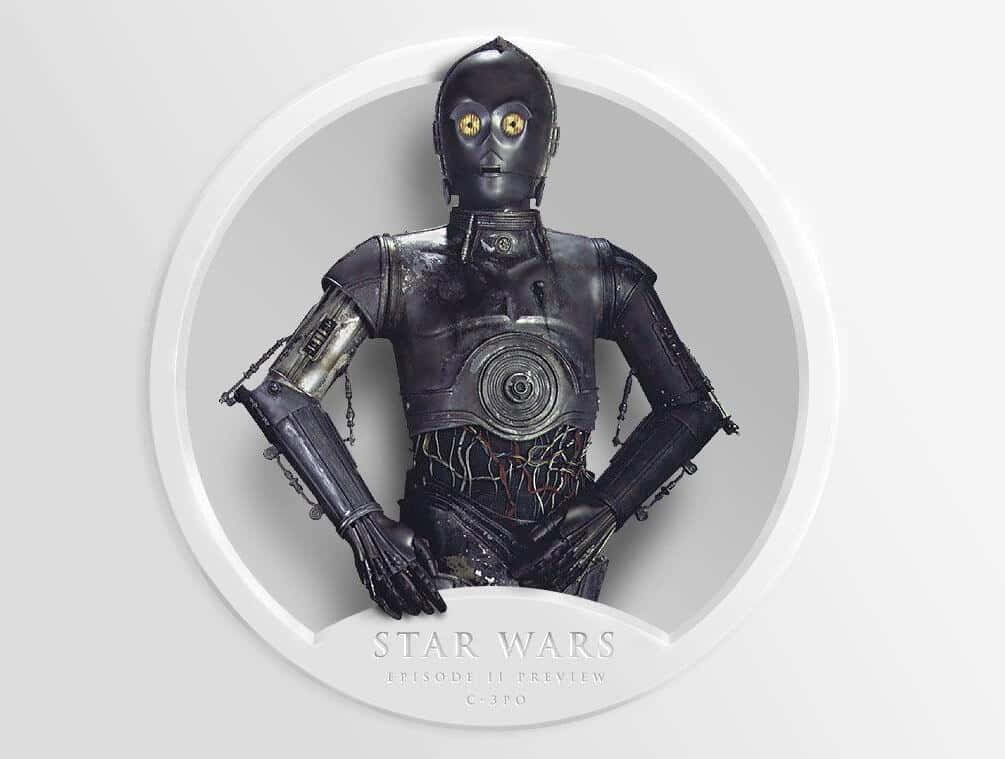 C-3PO - The Iconic Protocol Droid Wallpaper