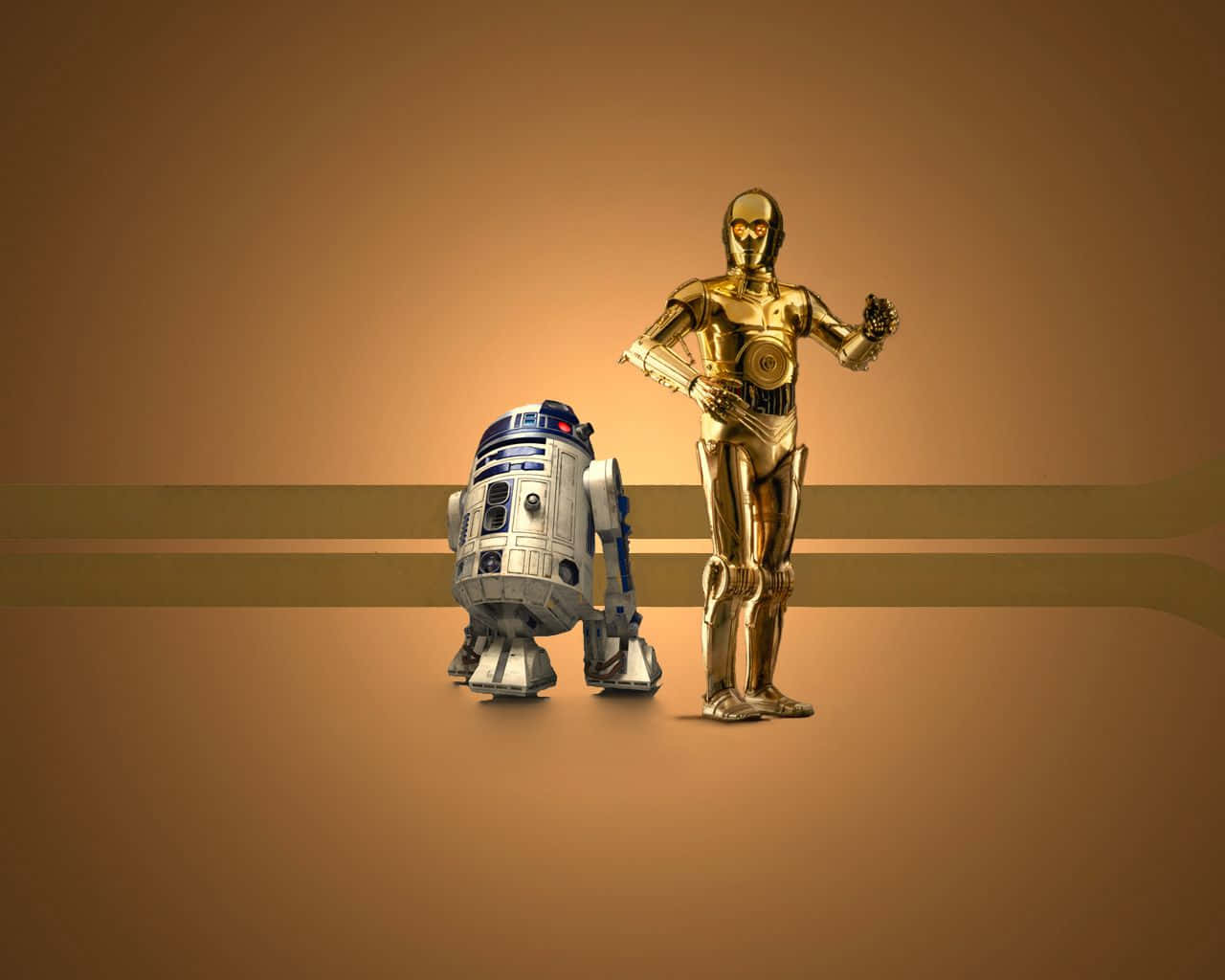 The iconic C-3PO droid from the Star Wars universe. Wallpaper