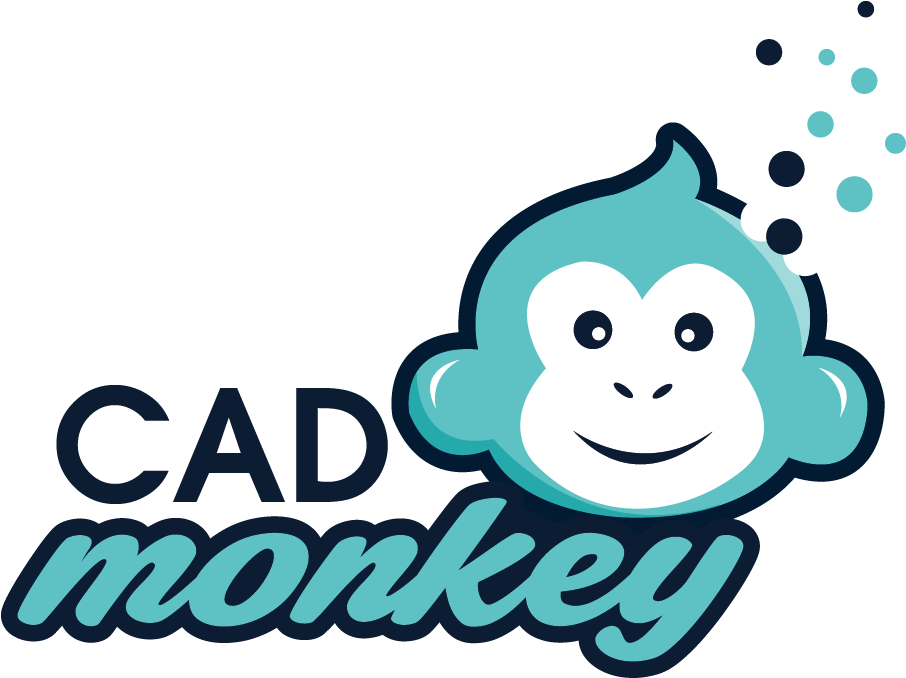 C A D Monkey Logo PNG