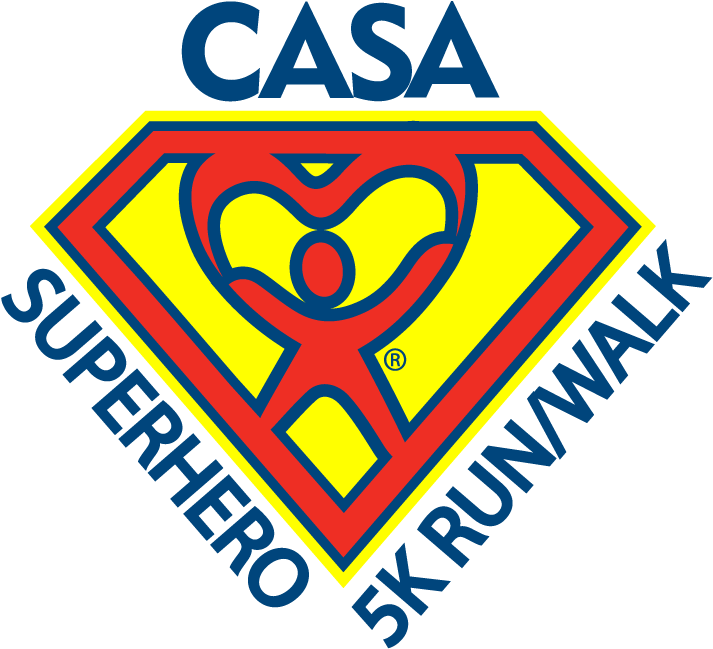 C A S A Superhero5 K Run Walk Logo PNG
