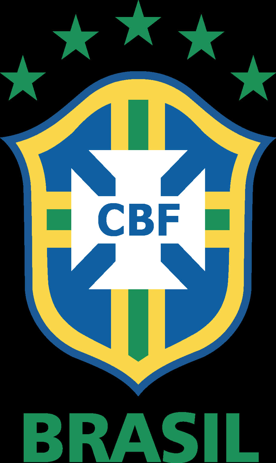 Download C B F Brazil Football Confederation Logo | Wallpapers.com