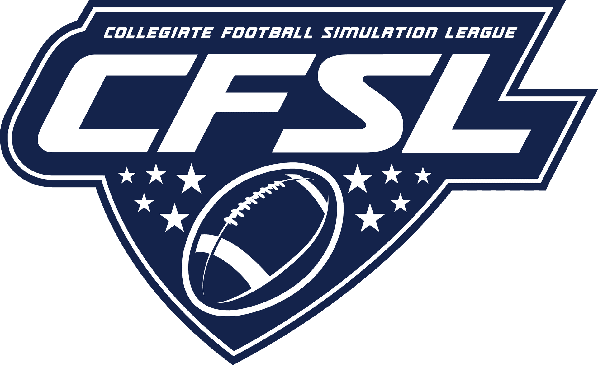 C F S L Collegiate Football Simulation League Logo PNG