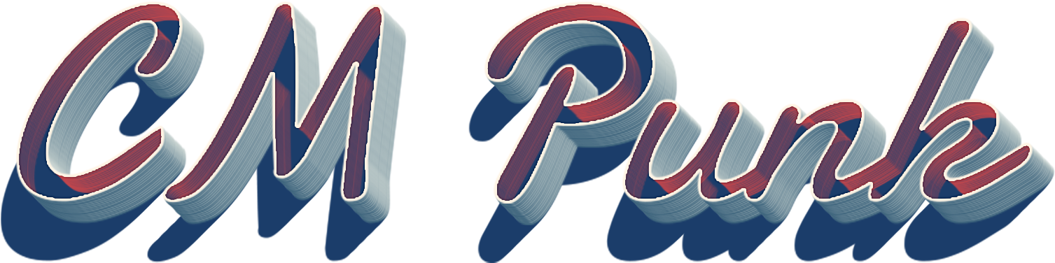 C M Punk Logo Graphic PNG