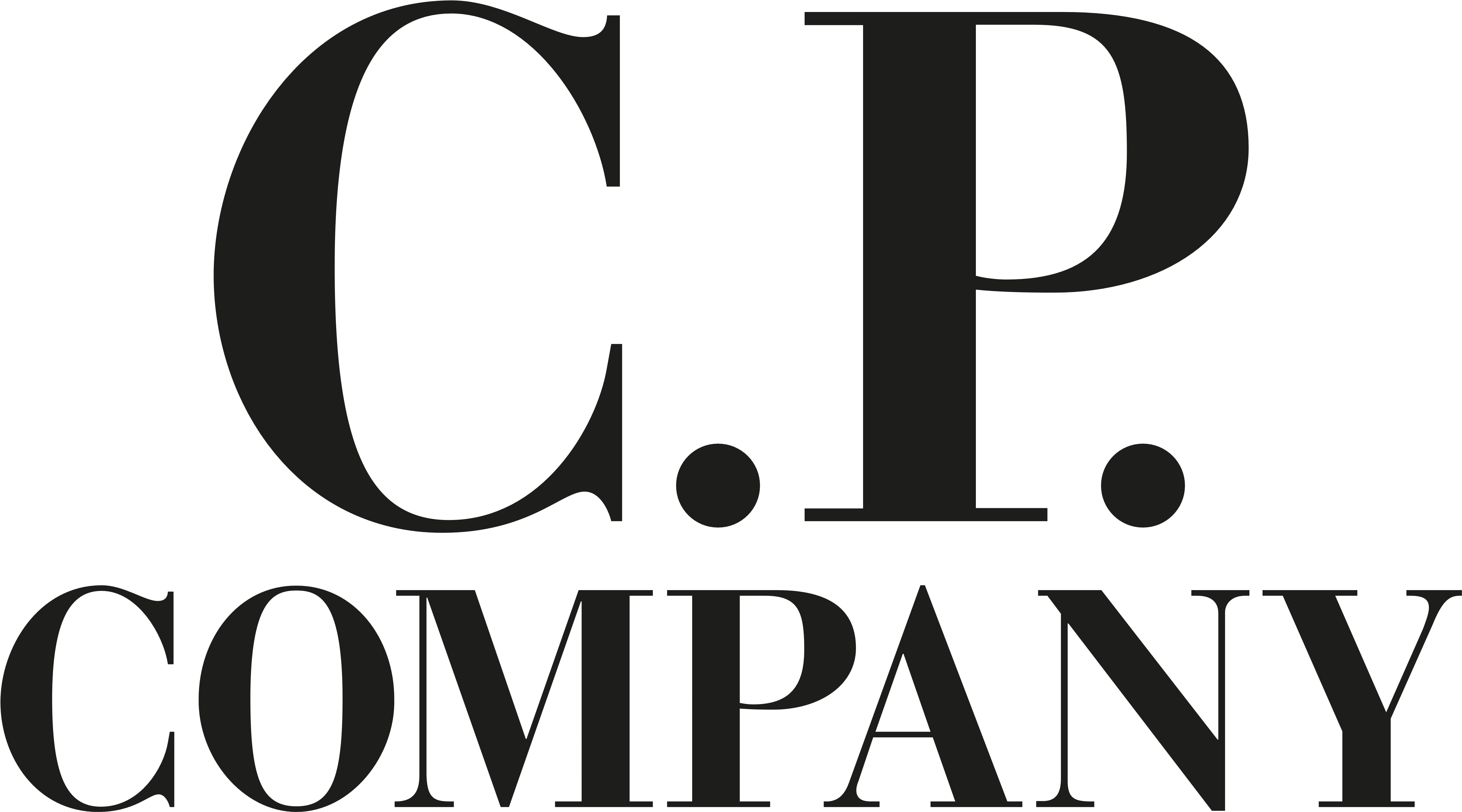 C P Company Logo Blackon Transparent PNG