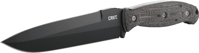 C R K T Folding Knife Black Blade PNG