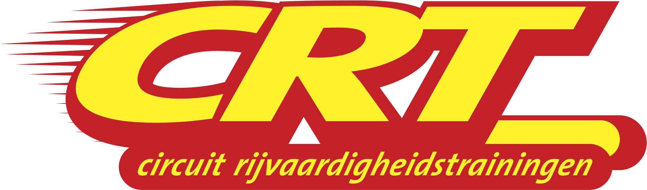 C R T Logo Red Yellow PNG