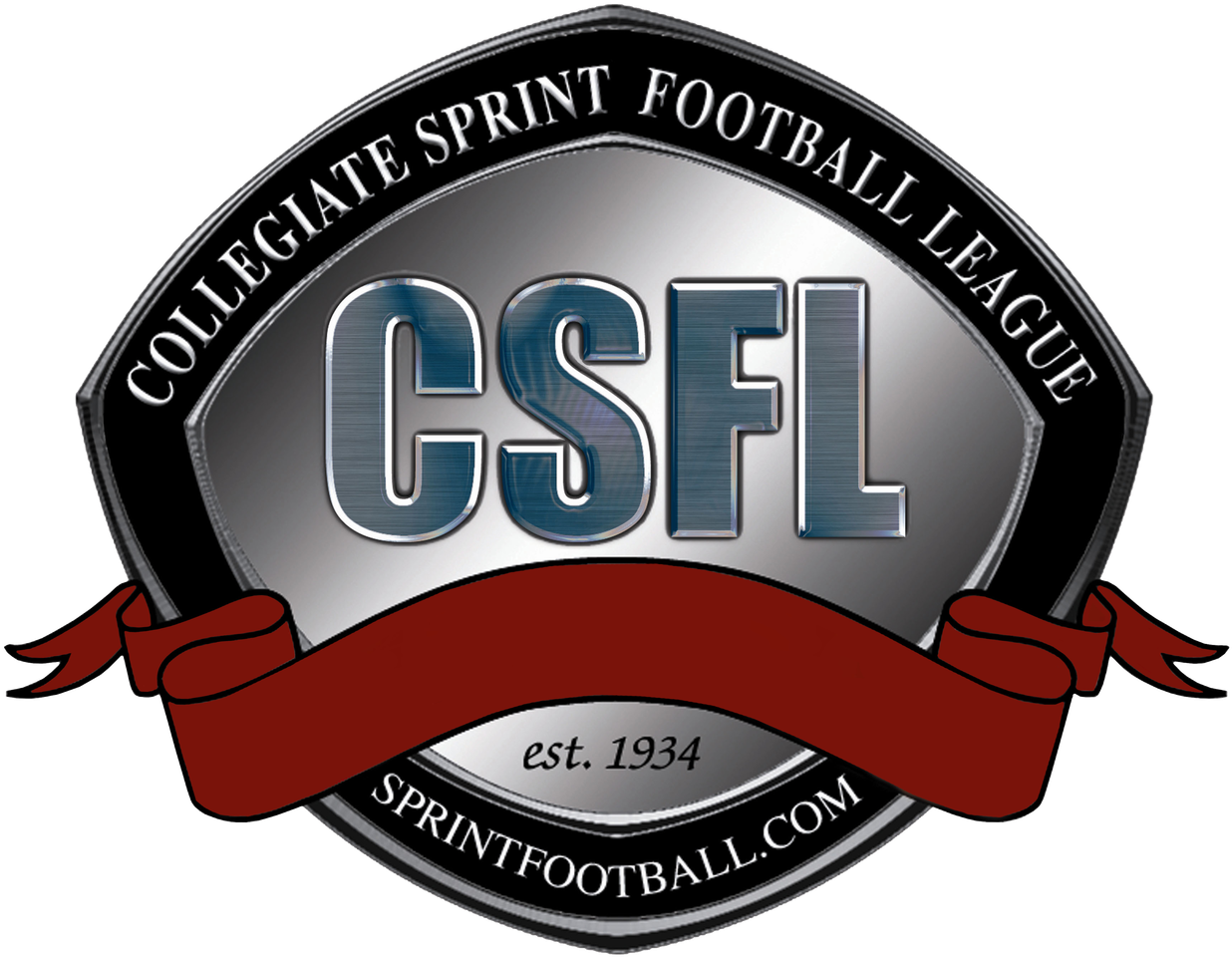 C S F L Collegiate Sprint Football League Logo PNG