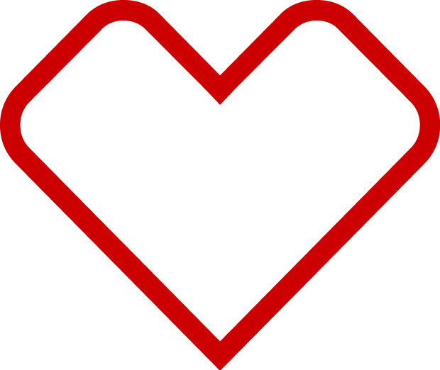 C V S Health Heart Outline Logo PNG