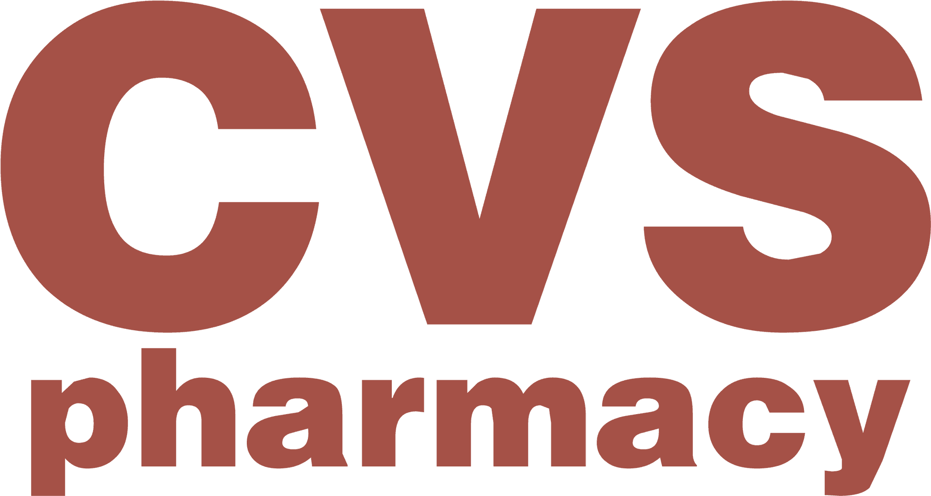 C V S Pharmacy Logo Red Background PNG