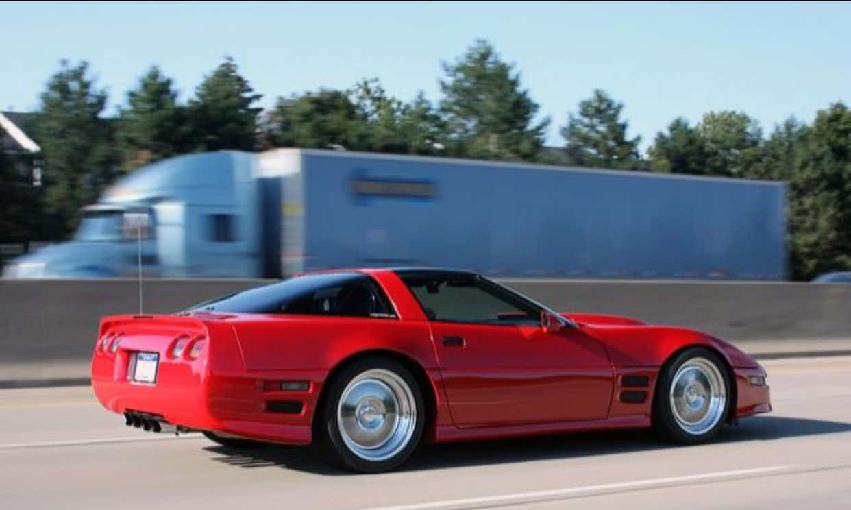 Erlebensie Die Kraft Eines 1987er C4 Corvette