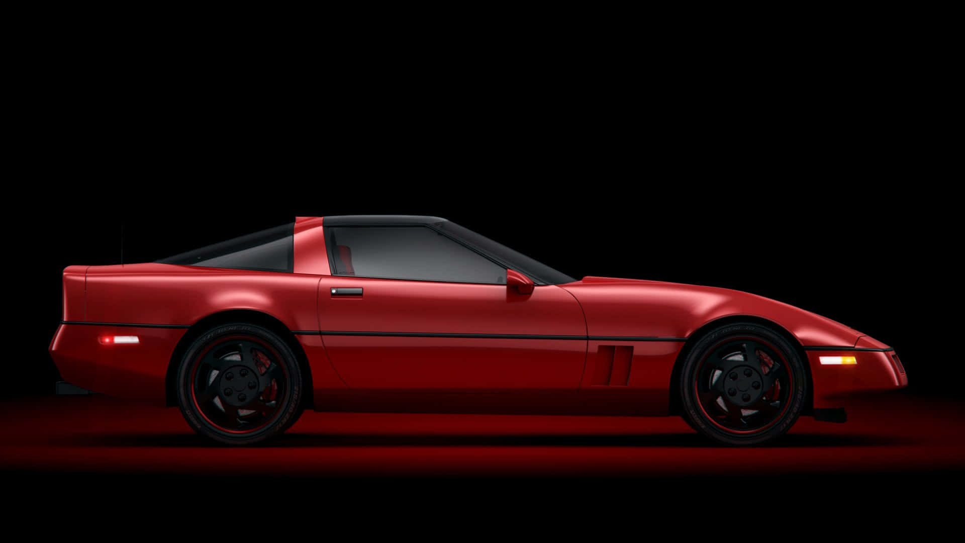 Cruise the city streets in style in the classic C4 Corvette.