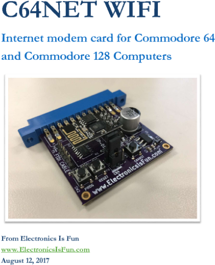 C64 Net Wi Fi Modem Card Commodore Computers PNG