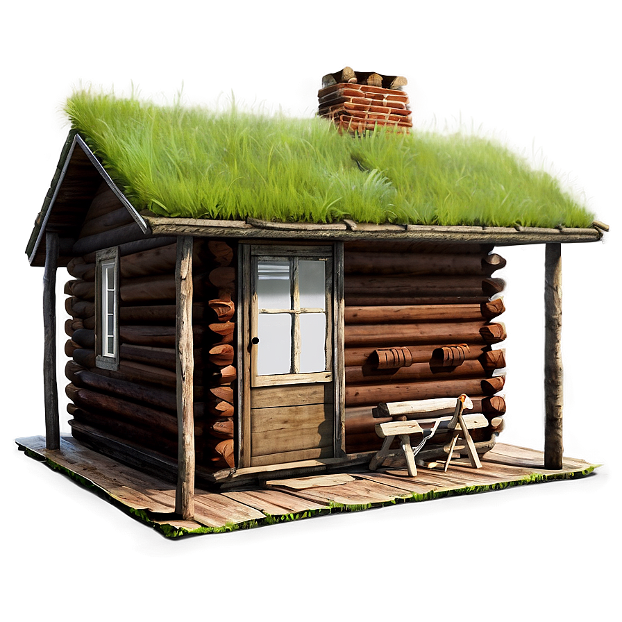 Cabin In A Clearing Png Pbv31 PNG
