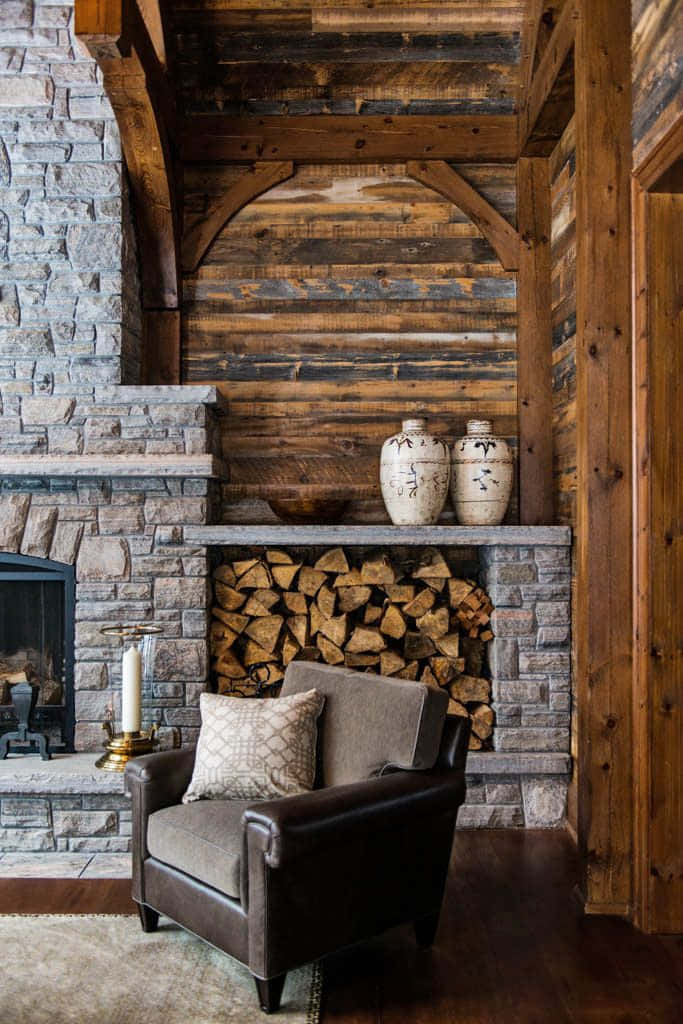 Cabin Living Room Picture